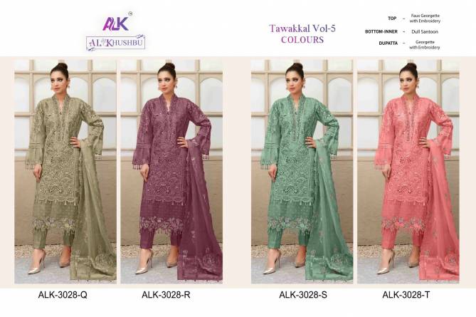 Tawakkal Vol 5 By Alk Khushbu Pakistani Suits Catalog